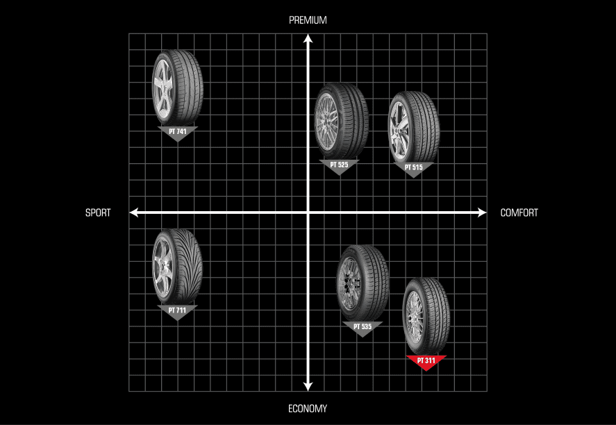 ELEGANT PT311-Positioning Map