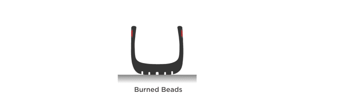BURNED BEADS