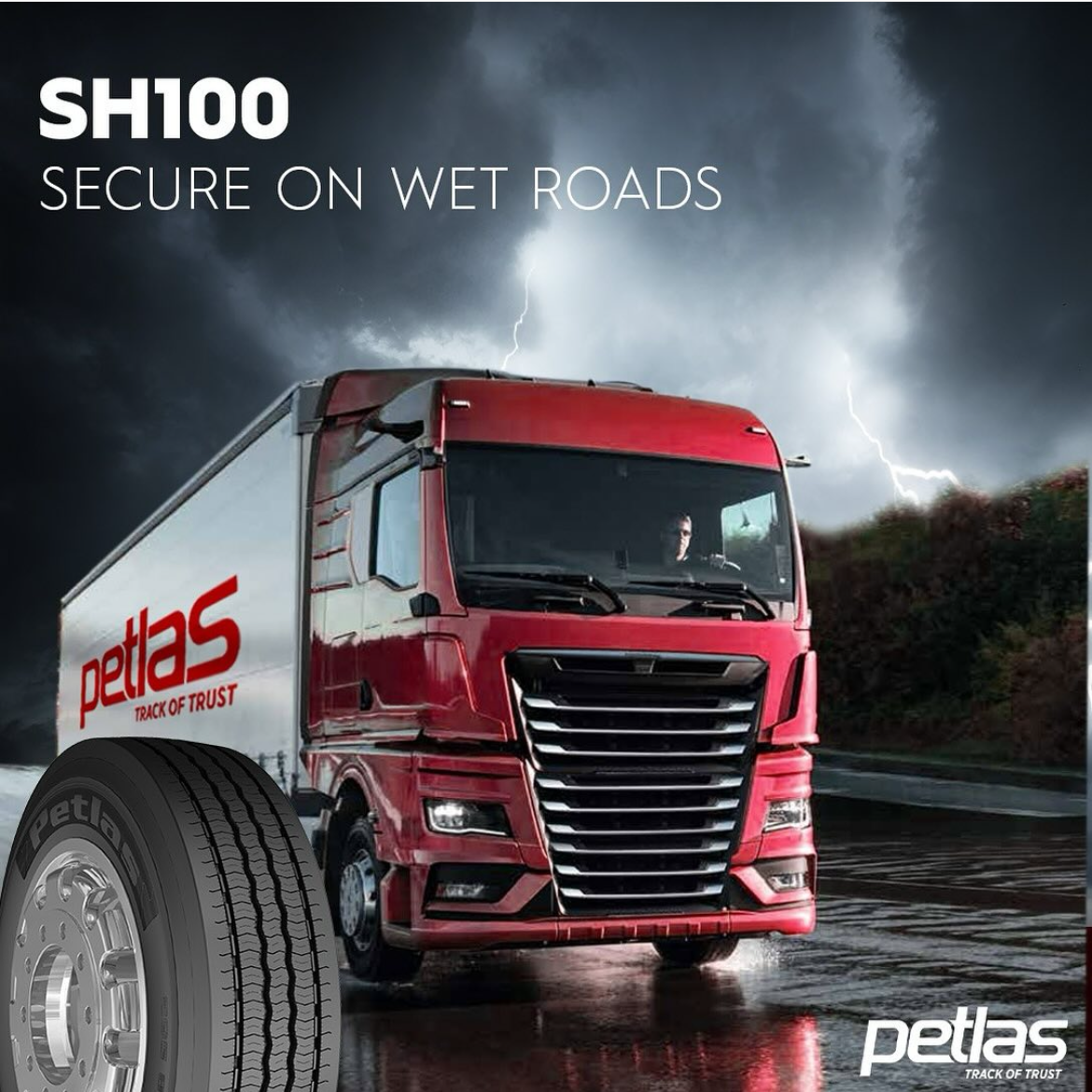 SH100 SECURE ON WET ROADS
